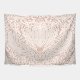 Serene flower Tapestry