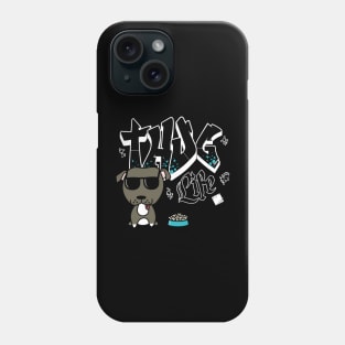 Thug Life (Kawaii Pitbull) Phone Case