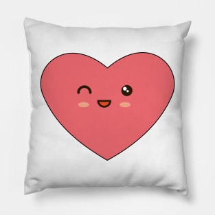 Happy heart Pillow