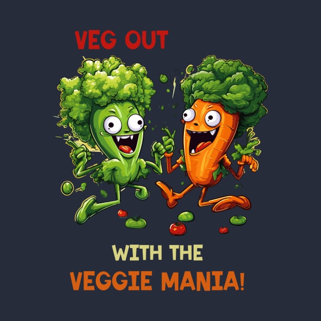 Veg Out with the Veggie Mania by TeeCraftsGirl