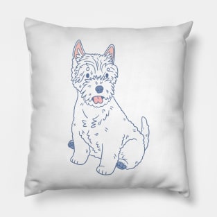 Westie Pillow