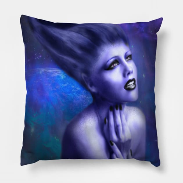 Starstruck Pillow by Harlequins Bizarre