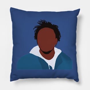 kendrick outline Pillow