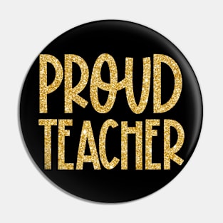 Proud Teacher Pin