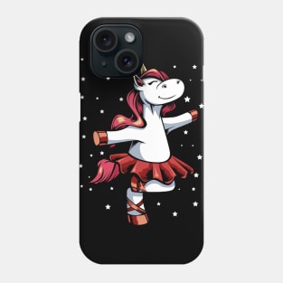 Adorable Dancing Ballet Dancer Unicorn Phone Case