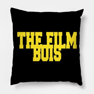 The Film Bois Logo Classic (Yellow) Pillow