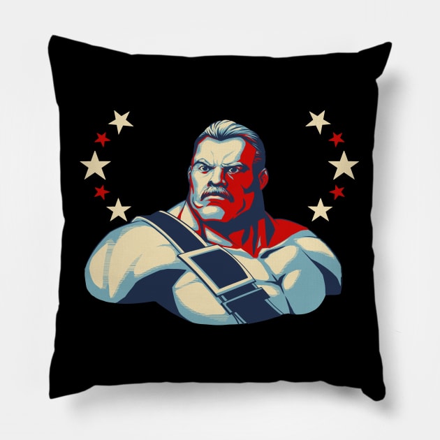 Vote haggar Pillow by CoinboxTees