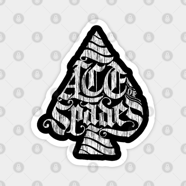 Ace of Spades Magnet by Studio Mootant