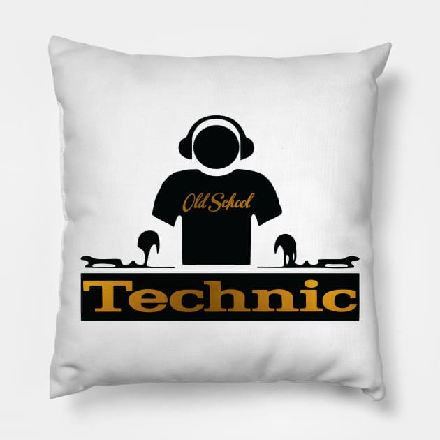 dj master Pillow by retroracing