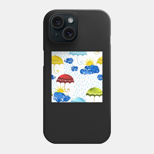 Fairytale Weather Forecast Print Phone Case by lissantee