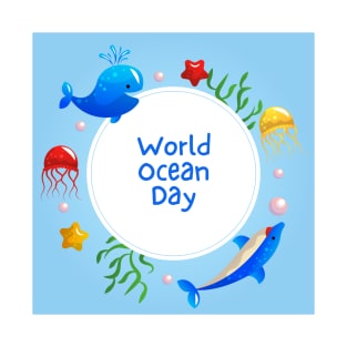 World Ocean Day June 8 T-Shirt