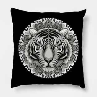 Tiger face art Pillow