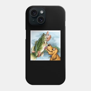 The fisherman of murga art Phone Case