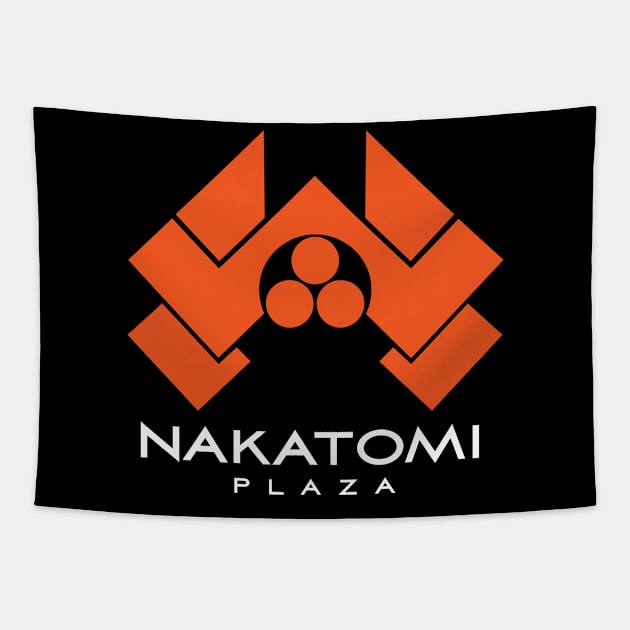 NAKATOMI PLAZA Tapestry by MindsparkCreative