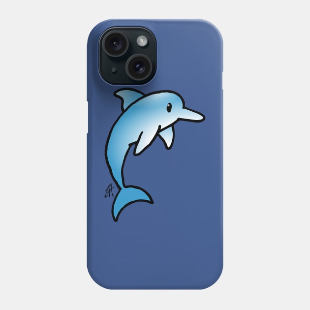 Dolphin Phone Case by Cardvibes