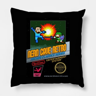 Nerd Cave Retro Black Box Series Pillow