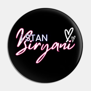 I Stan Biryani Love Indian food  Foodie Humor Slang Pin