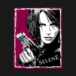 Selene from Underworld T-Shirt