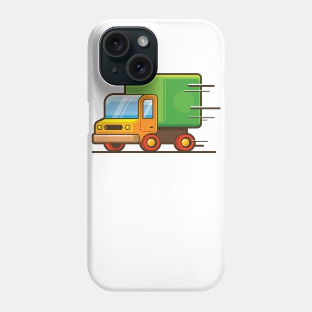 Truck Toy Phone Case by dandragomir