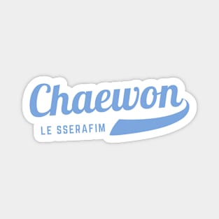 Chaewon Le Sserafim Baseball Magnet