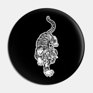 Crawling Tiger Pin