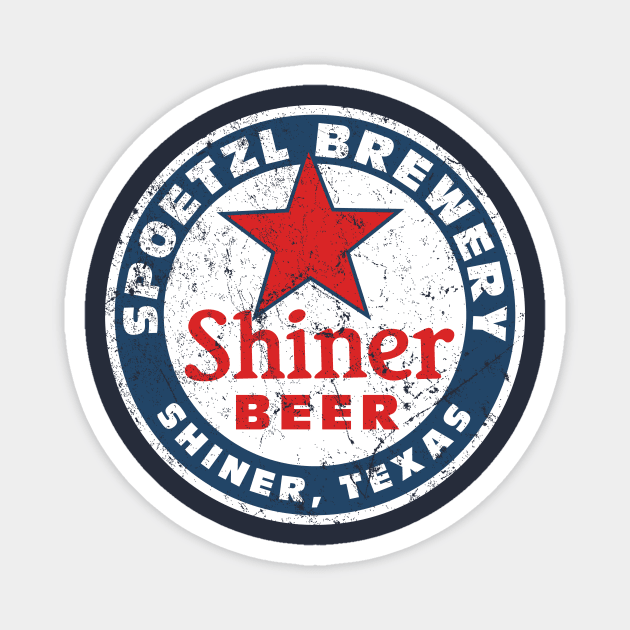 Shiner Beer Magnet by MindsparkCreative