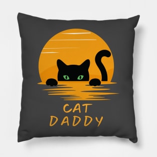 Cat Daddy Pillow