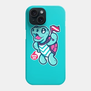 Scuba Turtle Phone Case