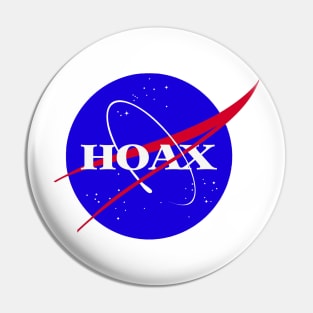 NASA Hoax Pin