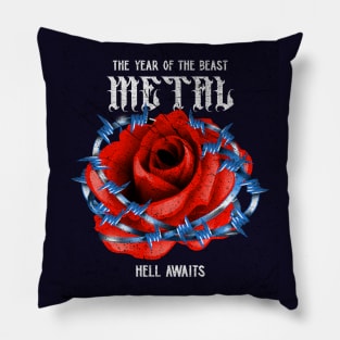 Beast Metal Pillow