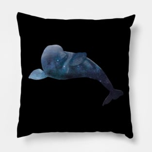 Galaxy Beluga Pillow