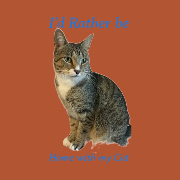 Id rather be home with my cat by YoYoey