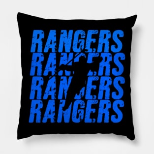 Rangers hockey Pillow