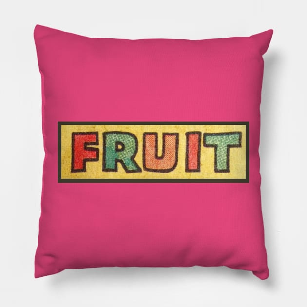 FRUIT Pillow by Eugene and Jonnie Tee's