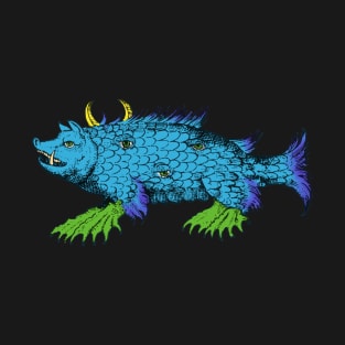 Marine Sow, Sea Monster, 16th Century T-Shirt