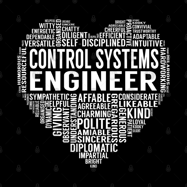 Control Systems Engineer Heart by LotusTee