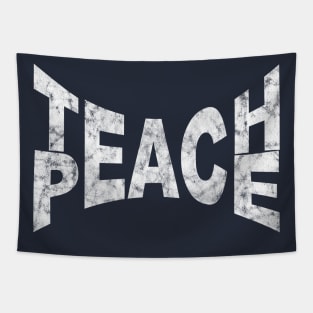 Teach Peace Tapestry