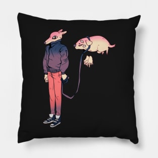 The Perfect Time To Go Out For A Walk Pillow