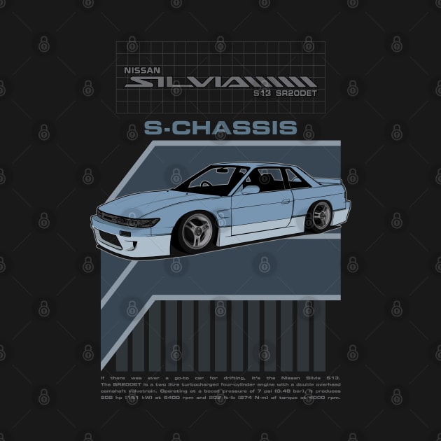 Silvia S13 (blue) by Xythusia