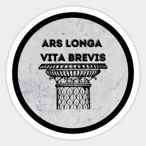 In The Absence Of Light Darkness Prevails Latin Quote Sticker Teepublic