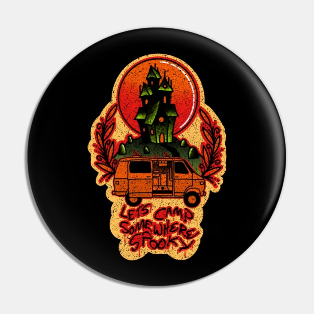 Spooky vanlife Pin by Tofuvanman