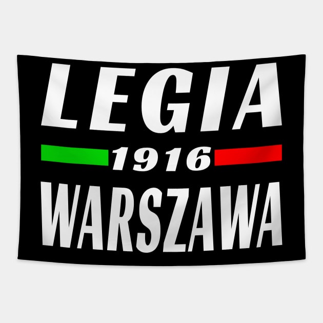 Legia Warszawa 1916 Classic Tapestry by Medo Creations