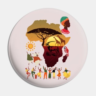 africa Pin