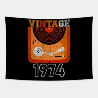 Vintage Turntable Tapestry