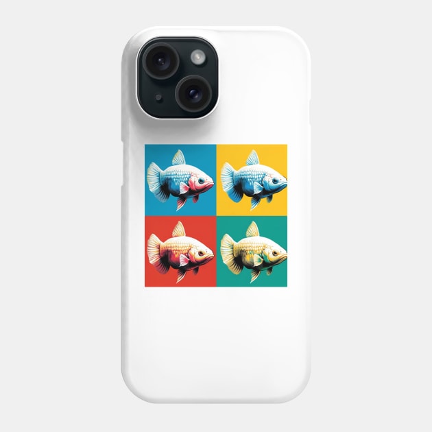 Albino Corydoras - Cool Tropical Fish Phone Case by PawPopArt