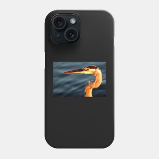 Golden Heron Phone Case