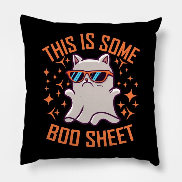 This Is Some Boo Sheet Pillow by Dogotees