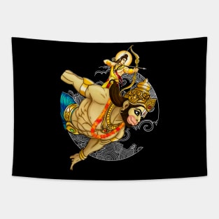 Maryada Purusottam - Shree Ram and Hanuman Tapestry