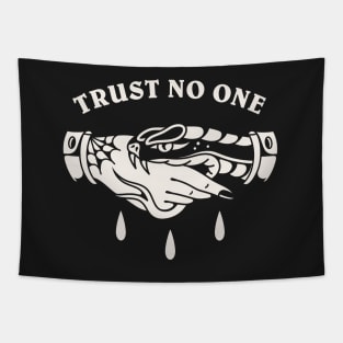 Trust no one Tapestry