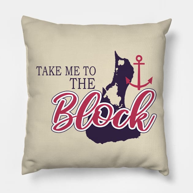 Block Island Gifts Pillow by 3QuartersToday